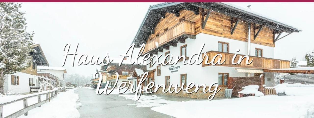 Haus Alexandra Lägenhet Werfenweng Exteriör bild